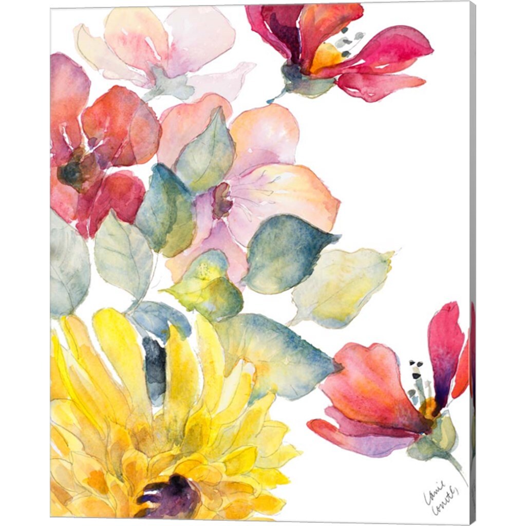 Under Grasse Sky by Lanie Loreth 12" x 15" Canvas Wall Art (Set of 2)