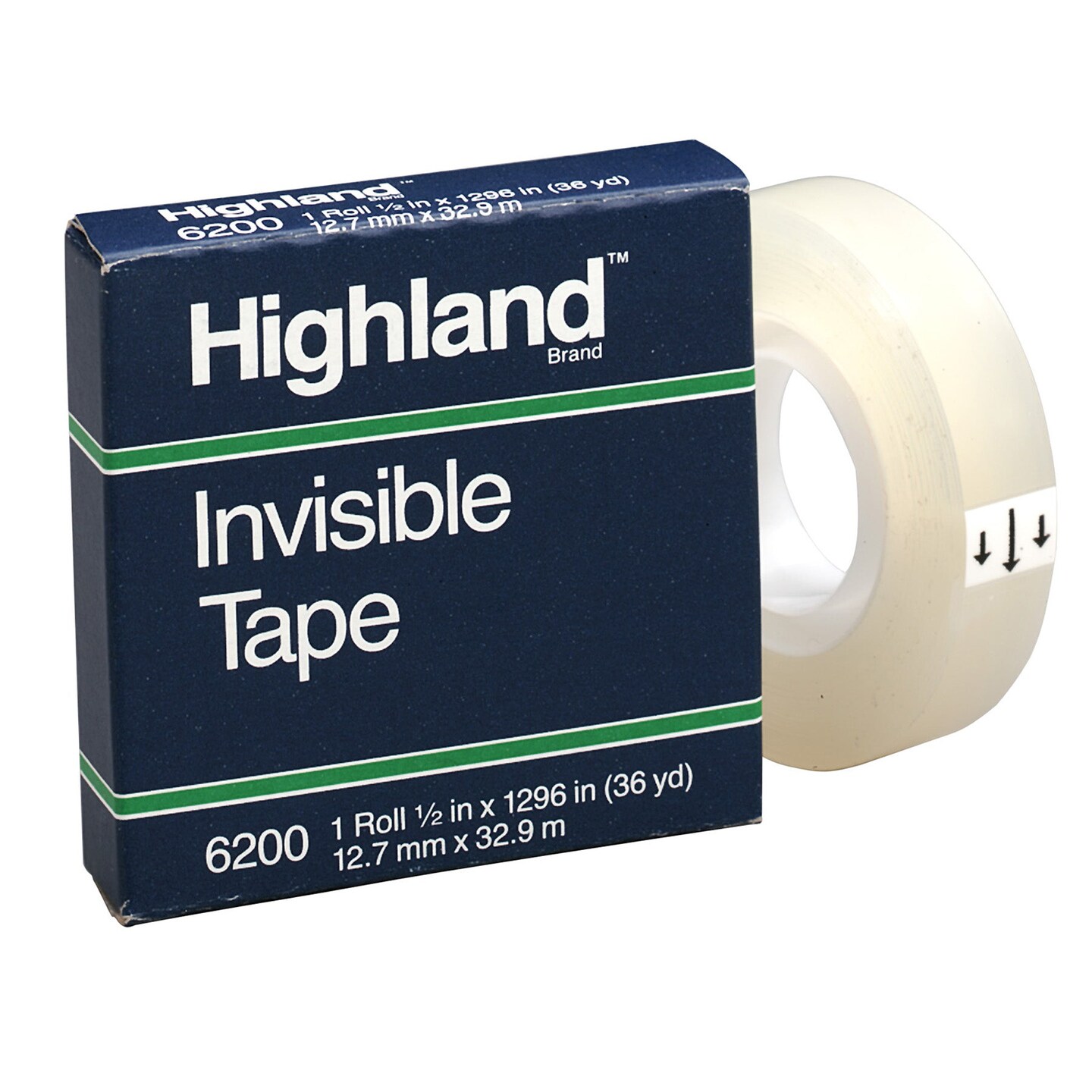Invisible Tape, 1/2&#x22; x 1296&#x22;