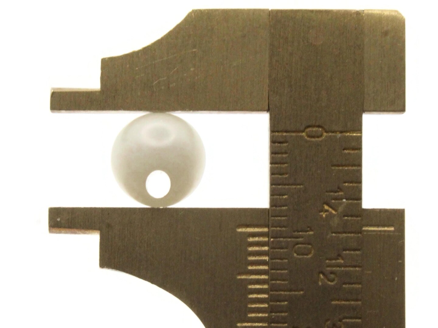 12 9mm 3/8 Inch Round Grey Vintage Moonglow Lucite Ball Buttons
