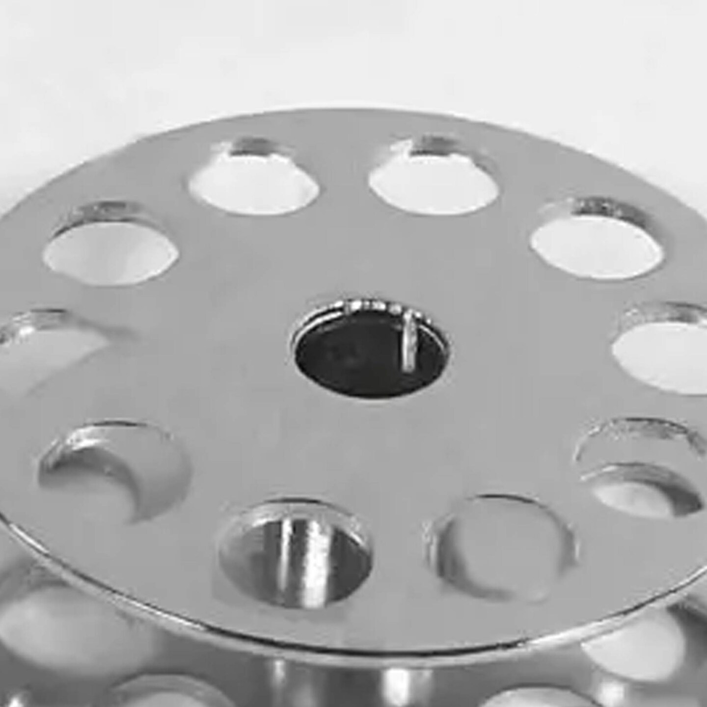 Extra Large Sewing Machine Bobbin with Holes for Consew Machines #70141 Heavy Duty Steel