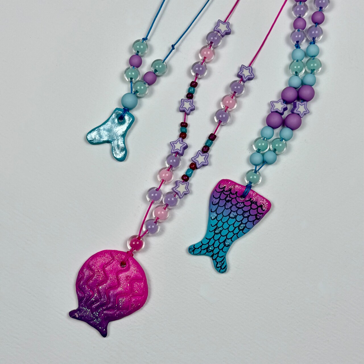 Kids Club: Mermaid Inspired Clay Necklaces