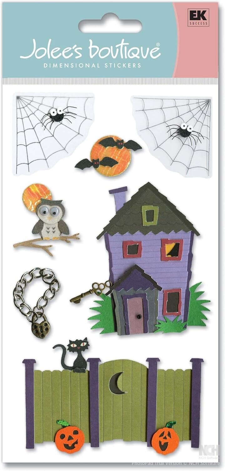 Jolee&#x27;s Boutique Lock And Key Dimensional Stickers
