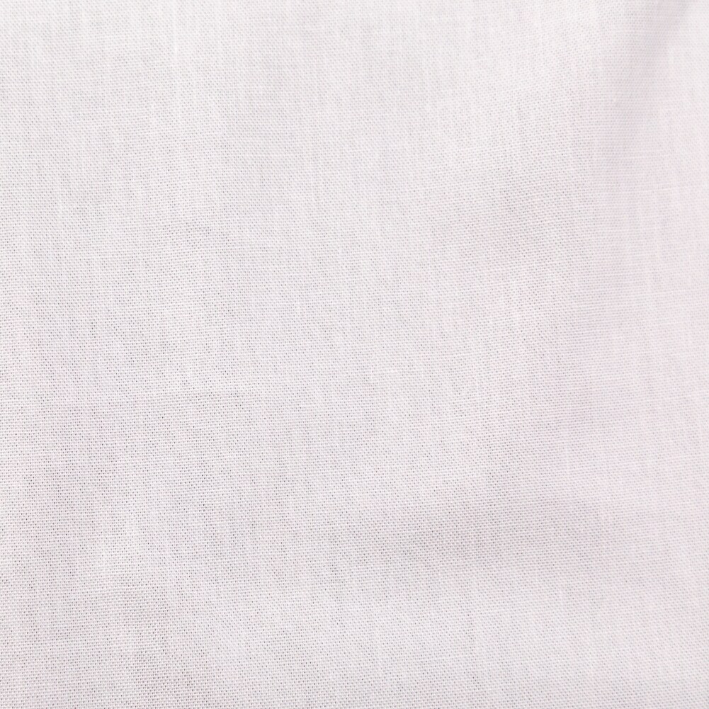 1 Yard White Calendered Organic Cotton Oxford Sustainable Shirting Fabric 60 inch Width