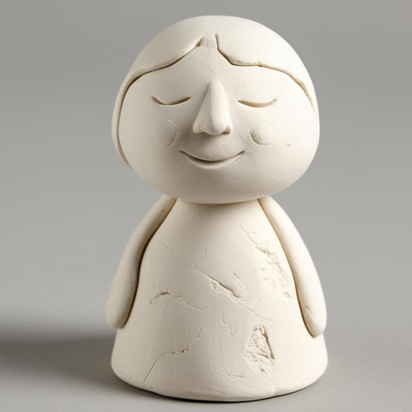 Angels Craft Air Dry Modeling Clay - White Color 500g (1 lb.)