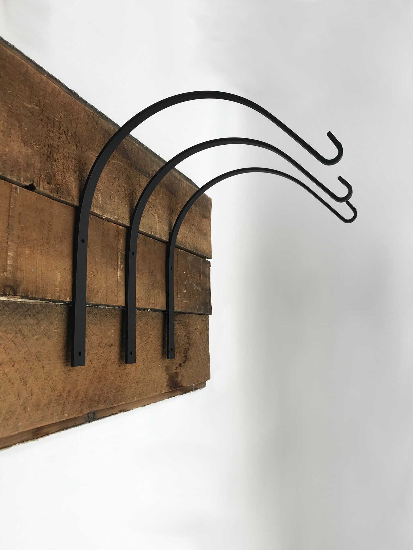 Wrought Iron Arched Hanging Plant Hook - Plant Hanger, Lantern Hanger, Bird  Feeder Birdhouse Hook, Indoor outdoor Garden Hook, Wall Decor | MakerPlace  by Michaels