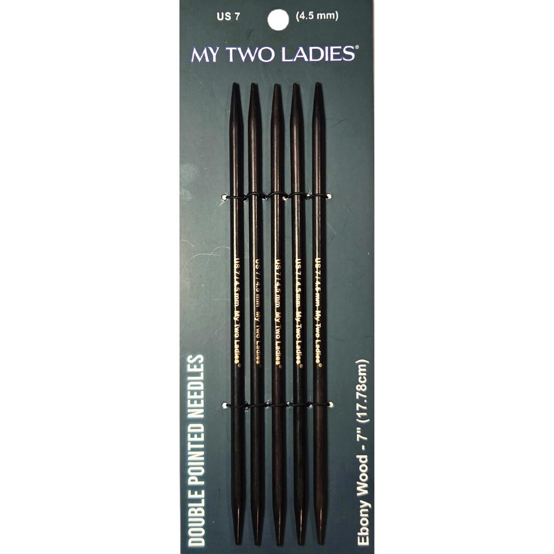 My Two Ladies | Infinity | Double Pointed Needles | Ebony | 11 Sizes