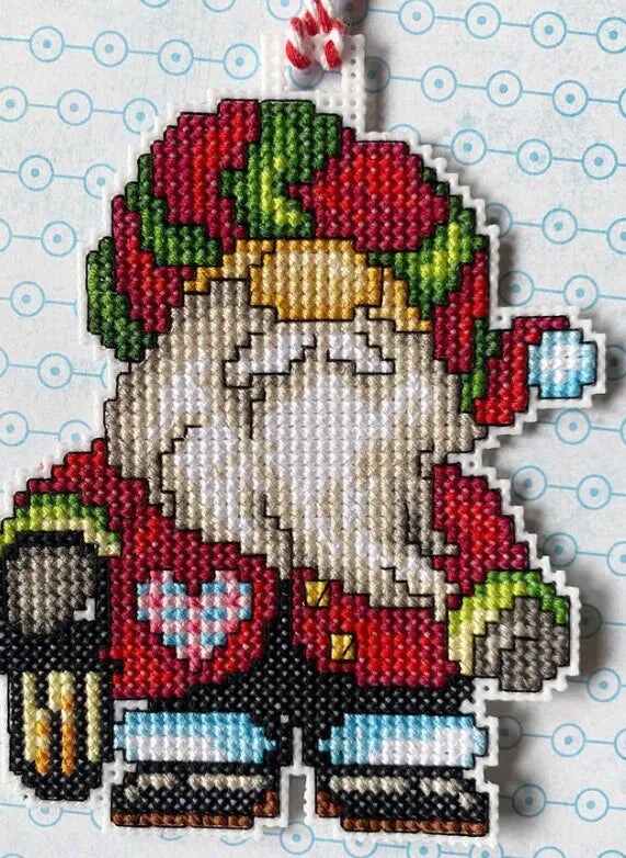 Christmas Gnomes Counted Cross-Stitch Kit