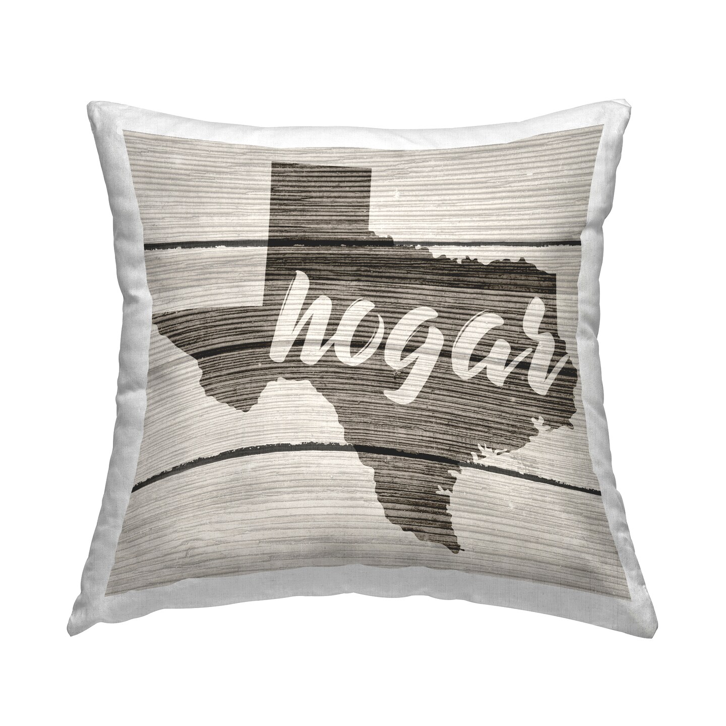 Stupell Industries Hogar Estado de Texas Decorative Printed Throw Pillow