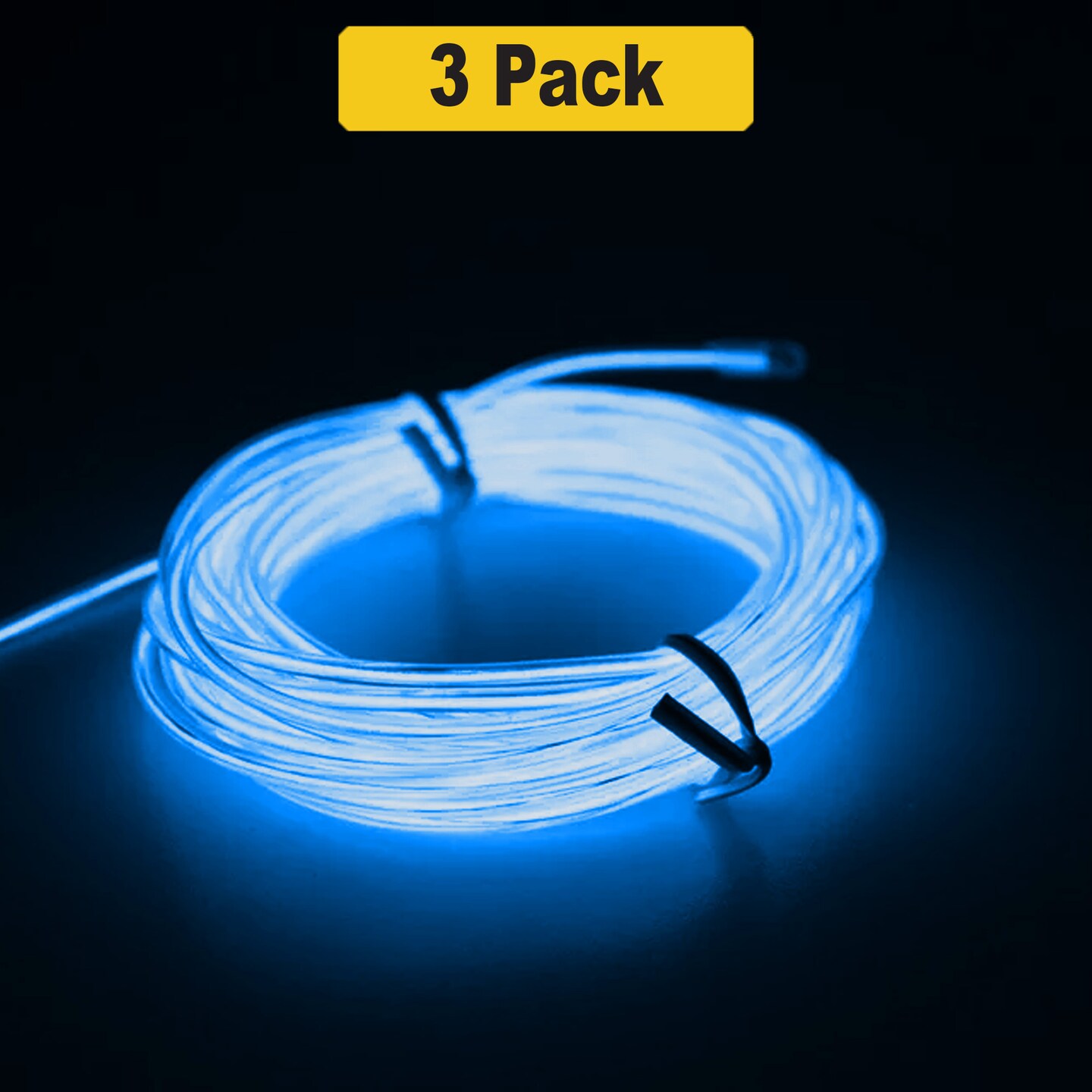 9&#x27; Neon String Light Battery Operated Christmas Decor