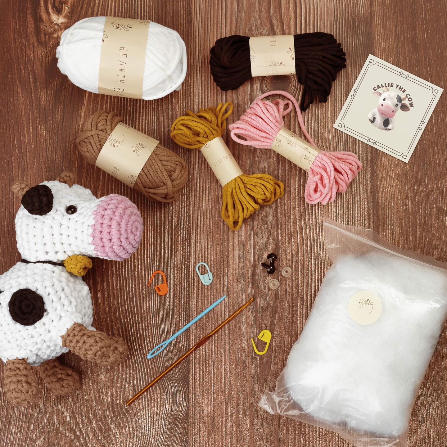 Hearth &#x26; Harbor Amigurumi Crochet Kit for Beginners