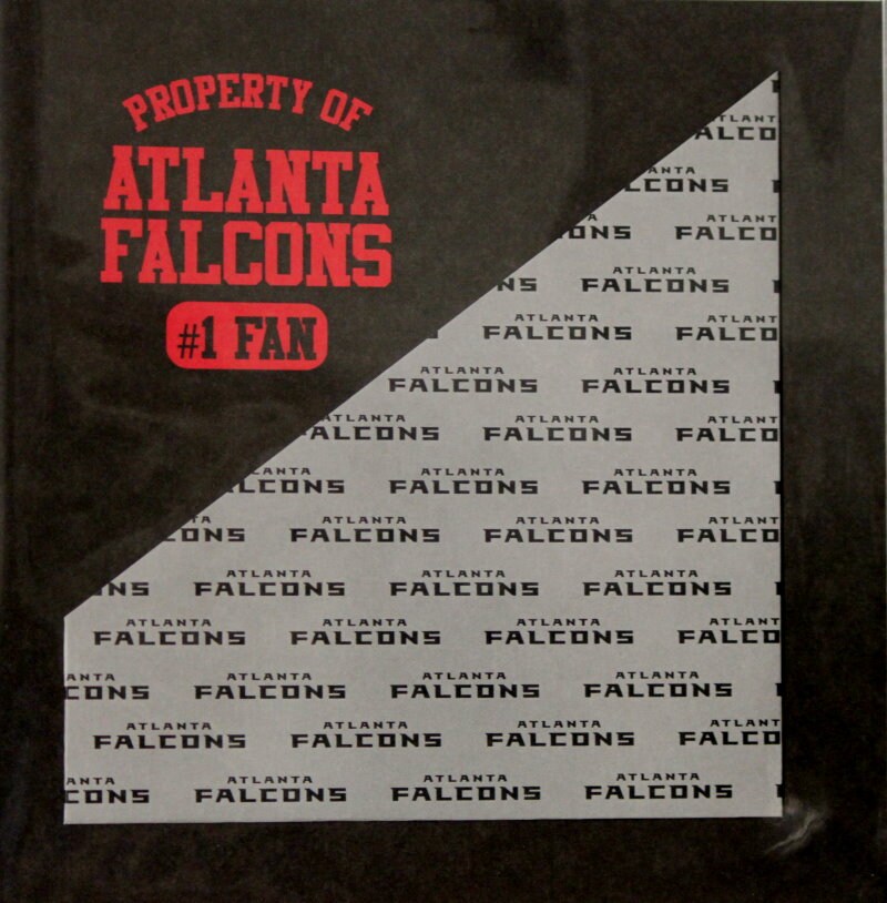 NFL Atlanta Falcons Complete 8 x 8 Officially Licensed Scrapbook