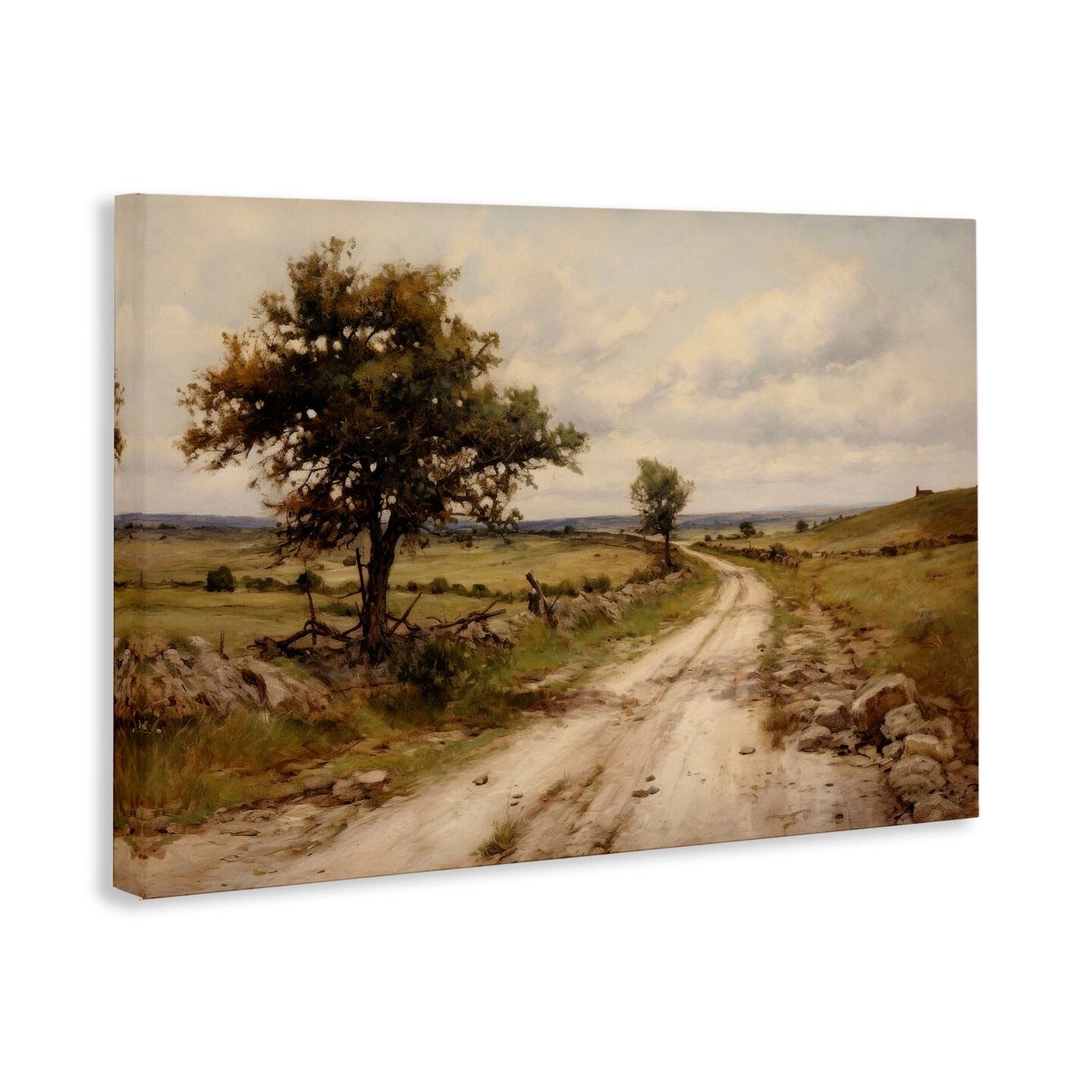 Stupell Industries Road To Nowhere Canvas Wall Art Design by Petal Prints Design