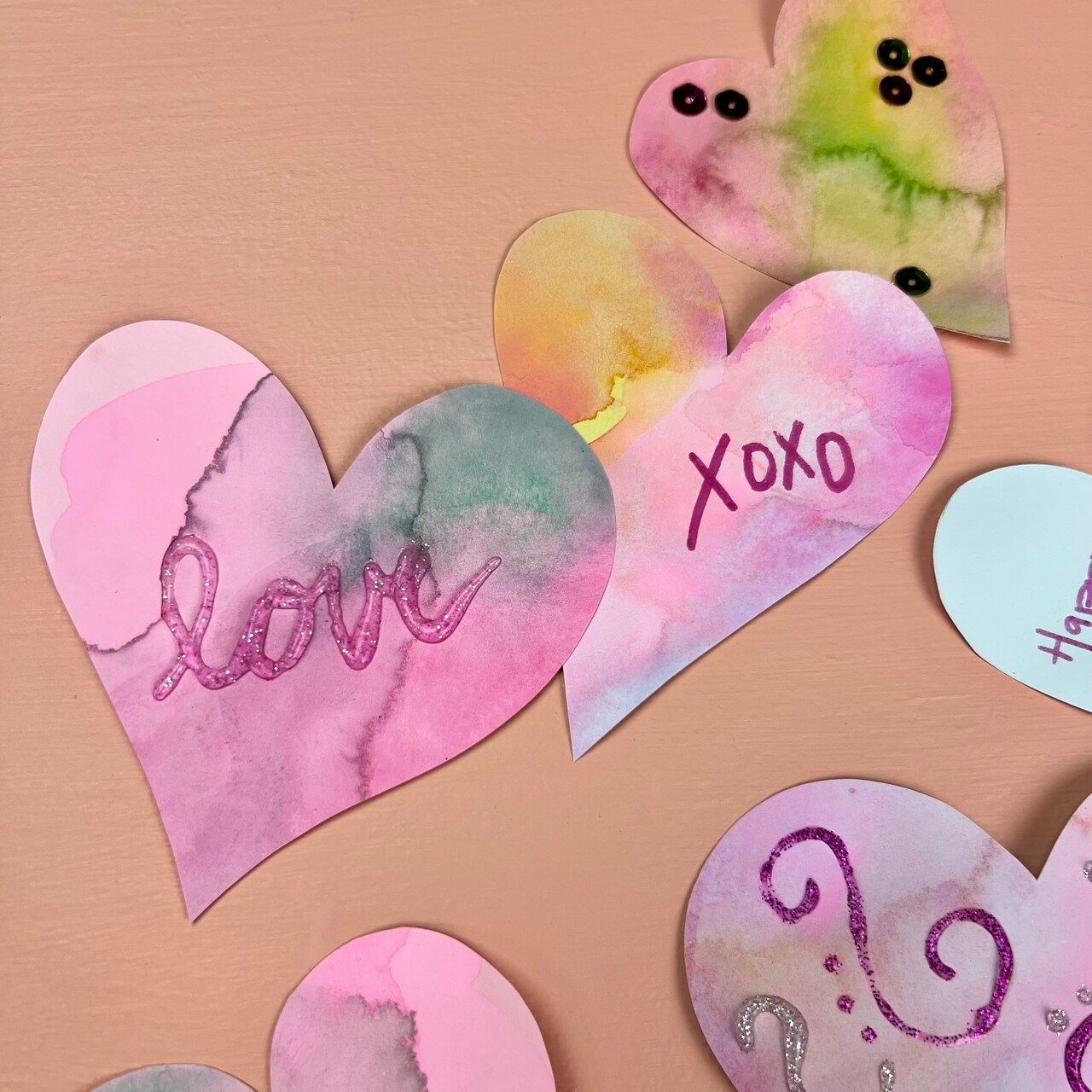 Kids Club: Watercolor Valentines