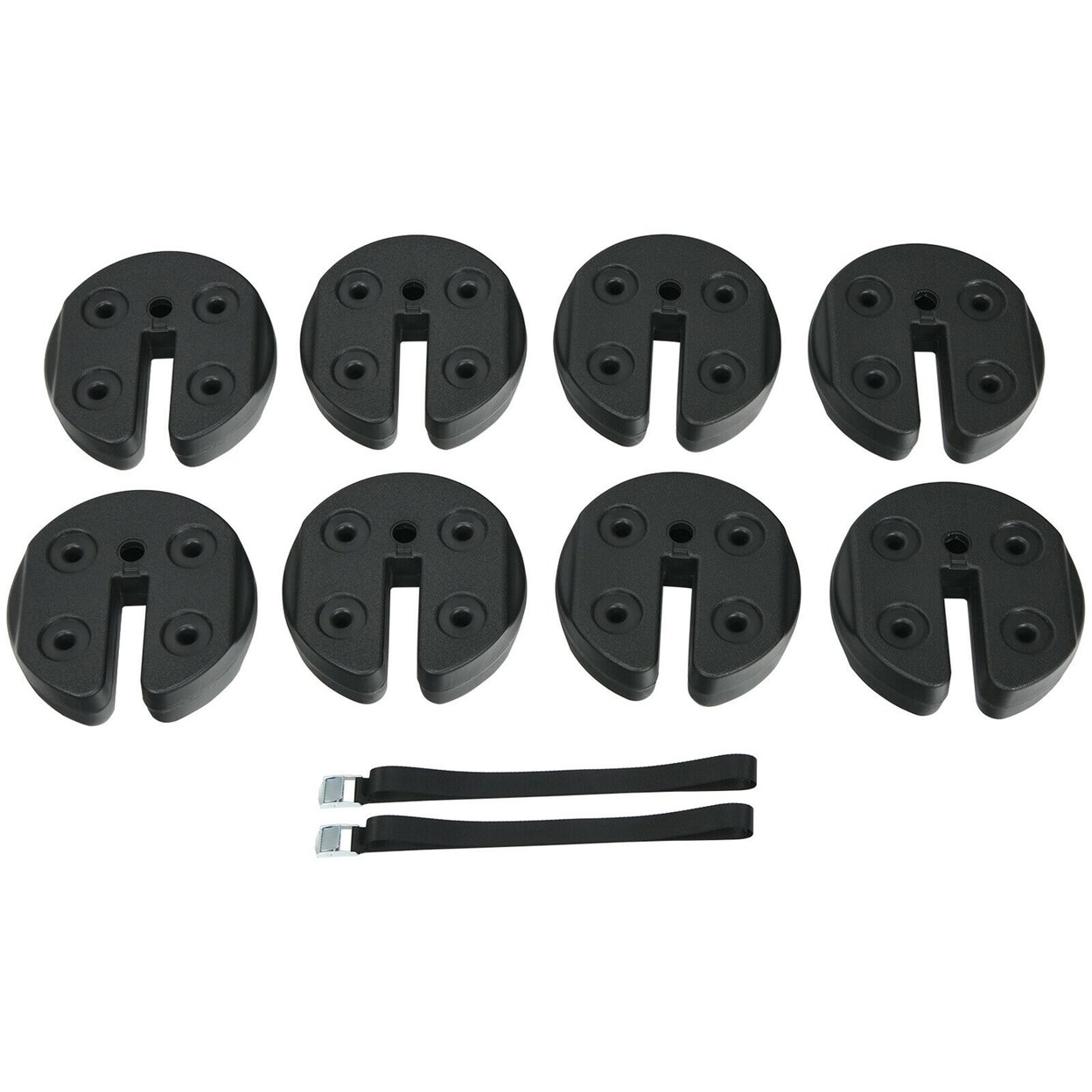 4/6/8Pcs Weight Plates Patio Canopy Tent Gazebo Shade Umbrella Water Filled 20/30/40Lbs