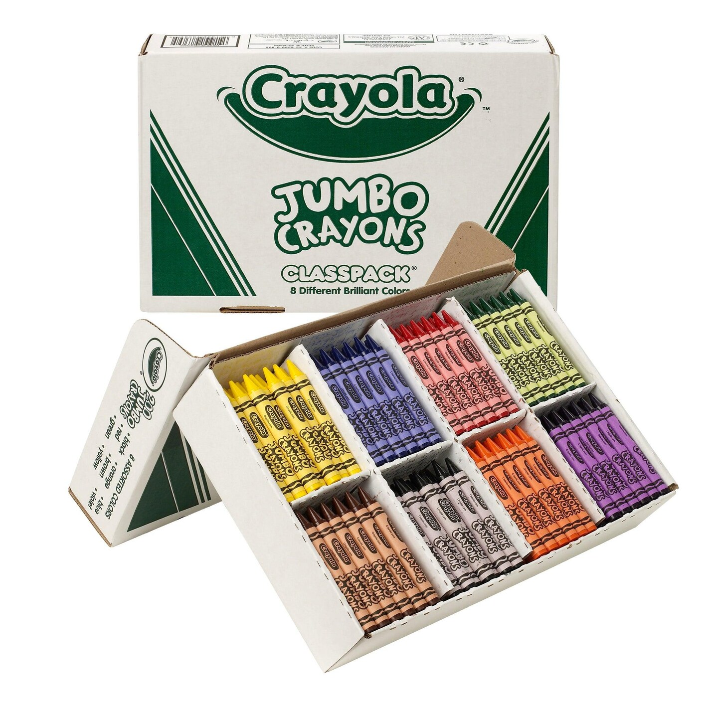 Crayon Classpack&#xAE;, Jumbo Size, 8 Colors, 200 Count
