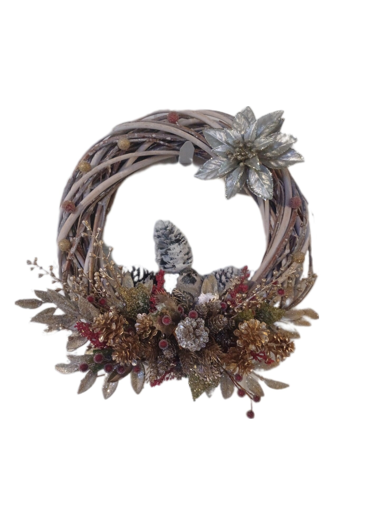 Birch Christmas Wreath
