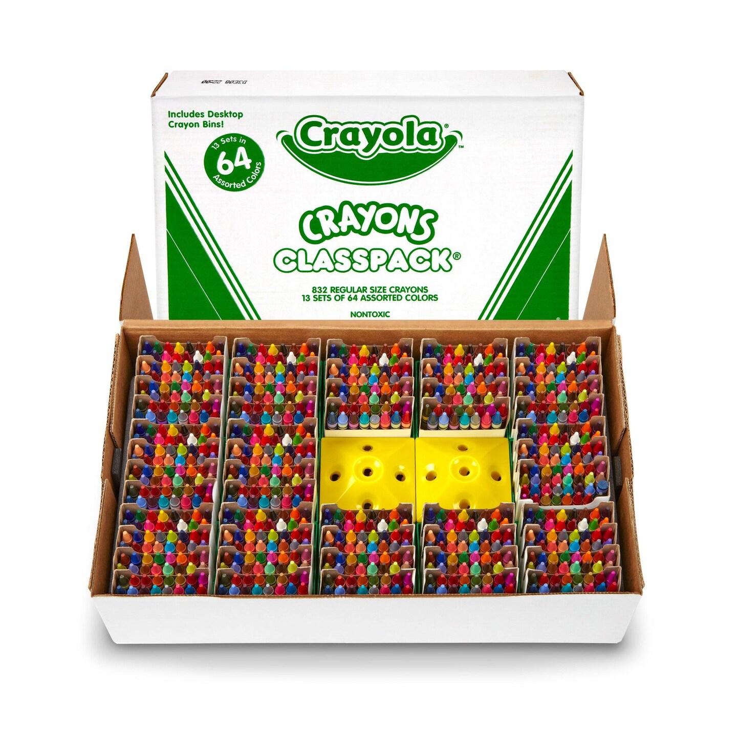 Crayon Classpack&#xAE;, Reg Size, 64 Colors, Pack of 832