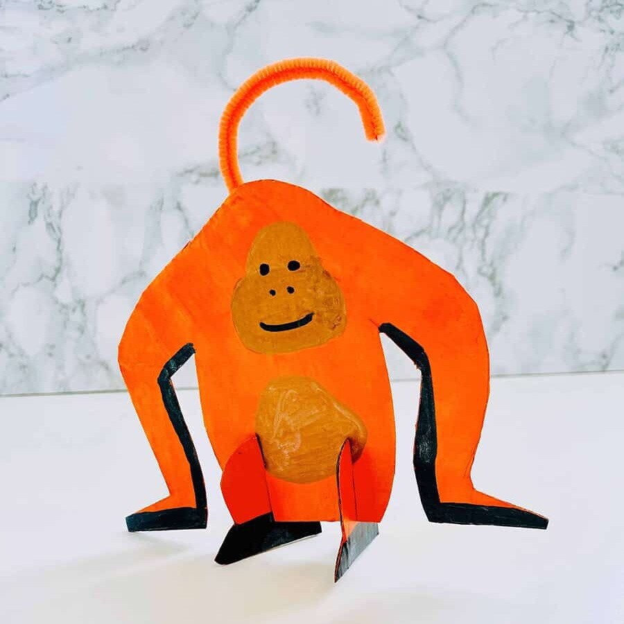 How-To name is Upcycled Cardboard Animal Cutouts