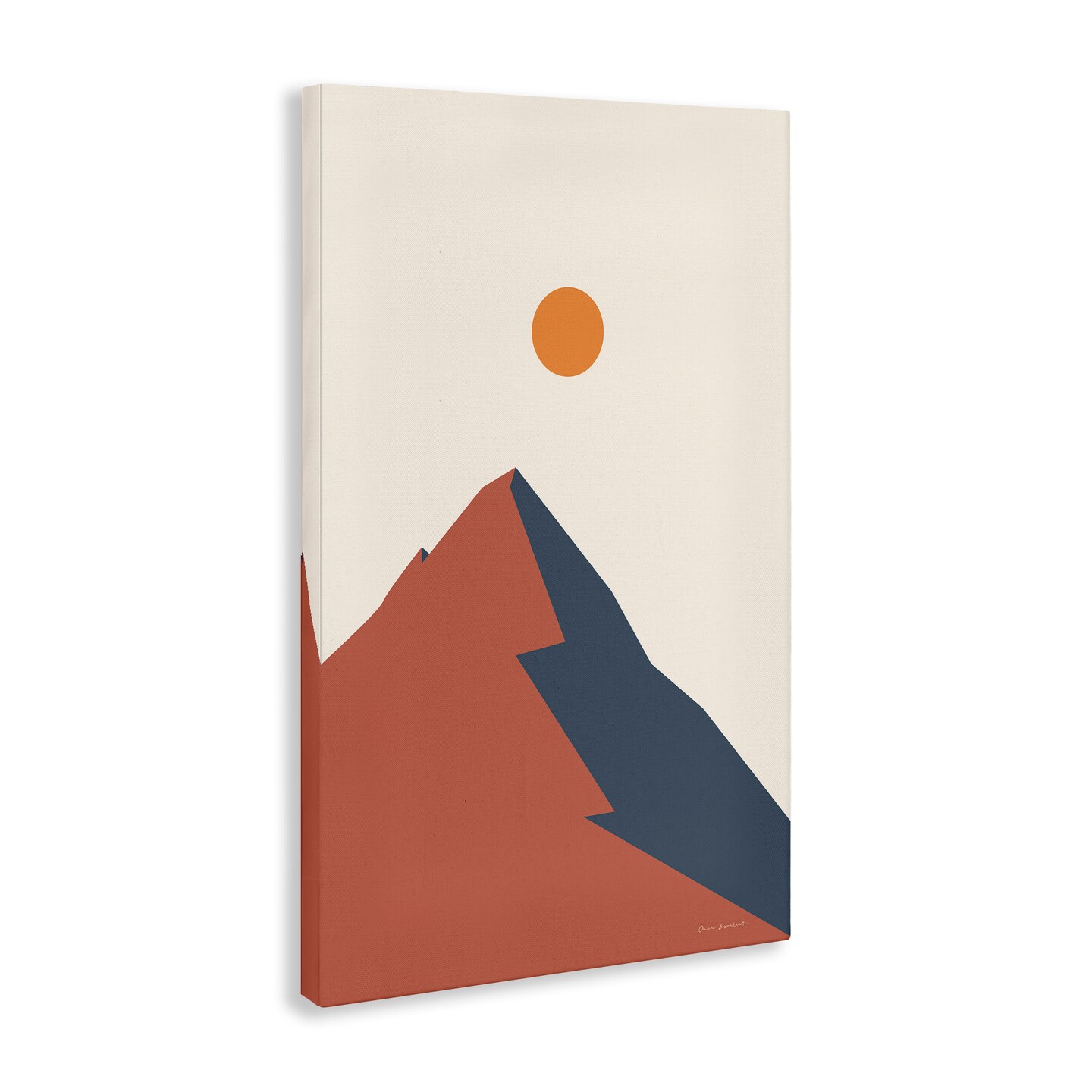 Stupell Industries Neutral Boho Peak Canvas Wall Art Design by Omar Escalante