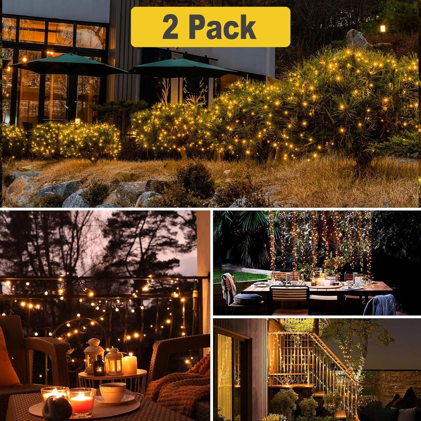 Solar 100 LED Copper Fairy Light 32&#x27;