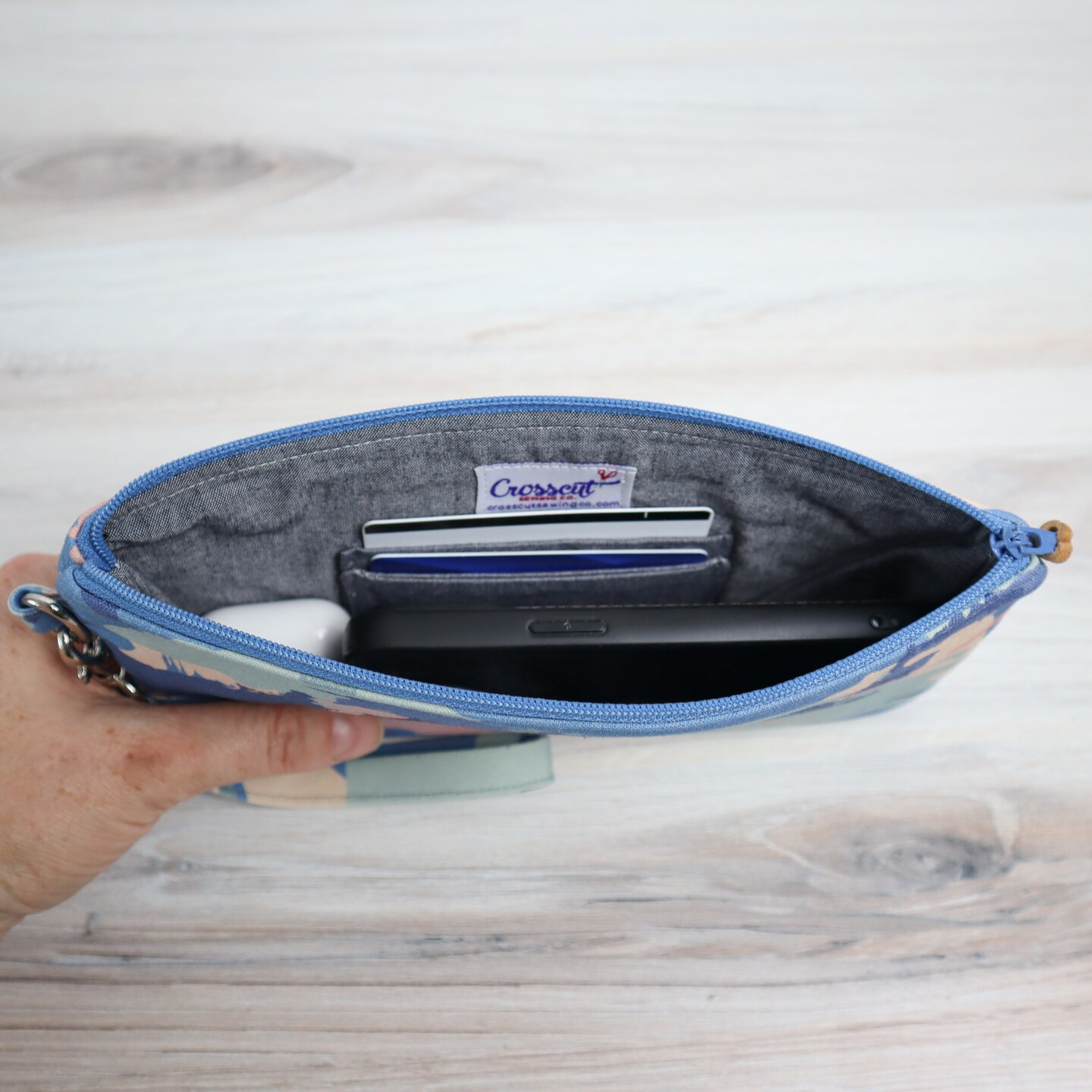 Crosscut Sewing Co.® Wristlet Sewing Kit - Beginner Sewing Project Kit