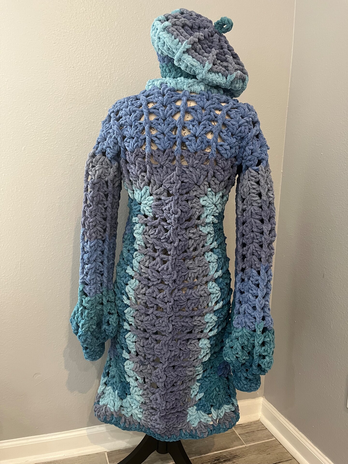 Long Crochet Cardigan | MakerPlace by Michaels