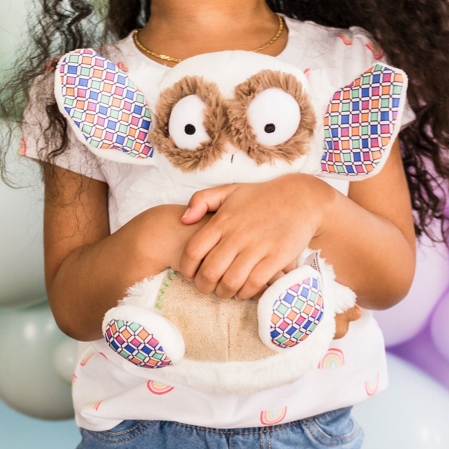 Inklings Baby &#x26; Toddler 8&#x22; Plush Soft Bean Bag Toy, Wobby The Wild Eared Wala, Inclusive Kids Stuffed Animal for All Families, Gender Neutral Funky Fun Sensory Gift
