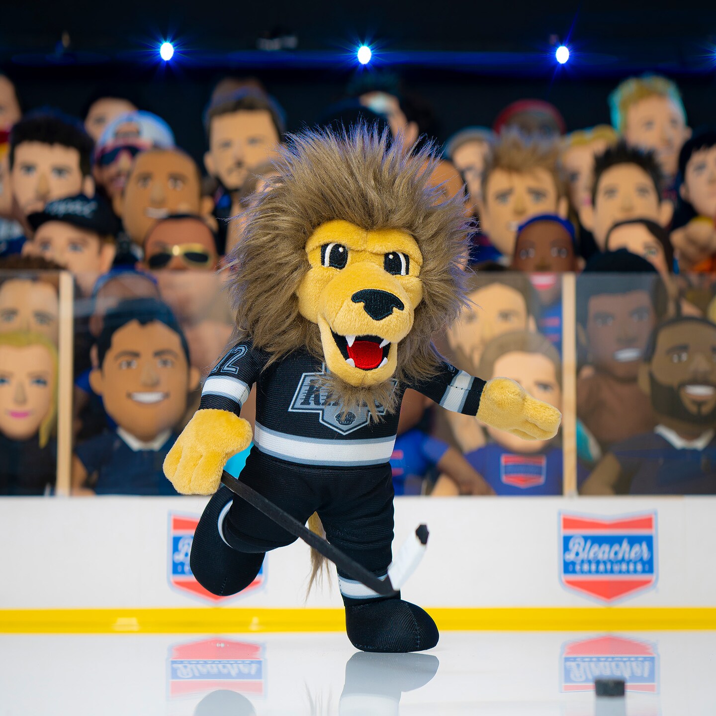 Bleacher Creatures Los Angeles Kings Bailey 10&#x22; Mascot Plush Figure