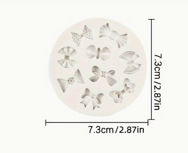 Mini Bow Variety Silicone Mold