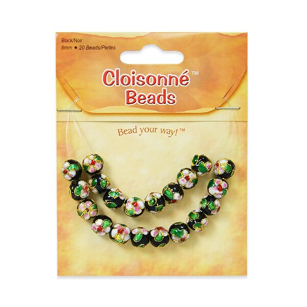 Cloisonne Beads Pack of 20