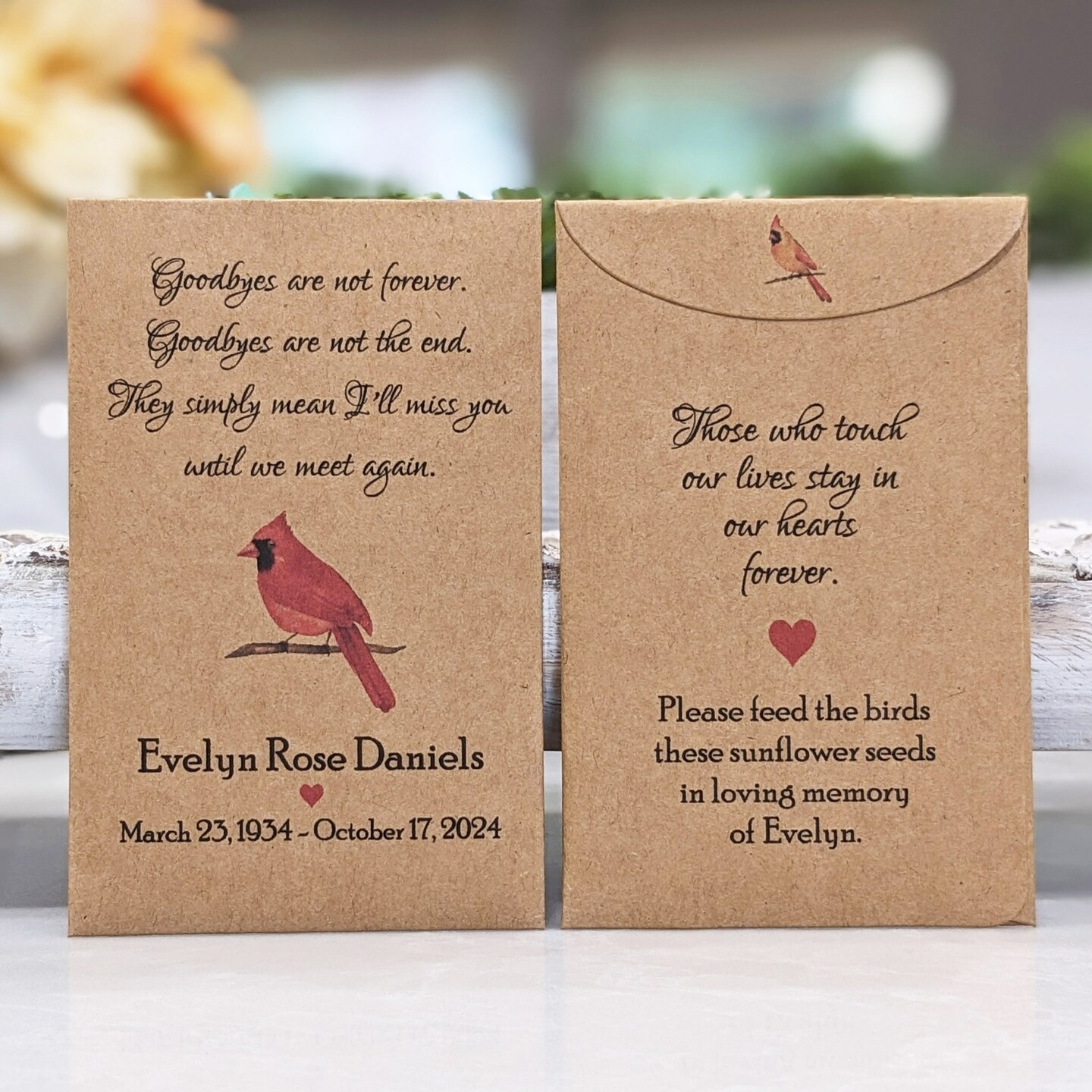 thumbnail image 2 of 15 Personalised Seed Packets - 1st Birthday Party Bag Favours For Boy Or Girl 2 of 5