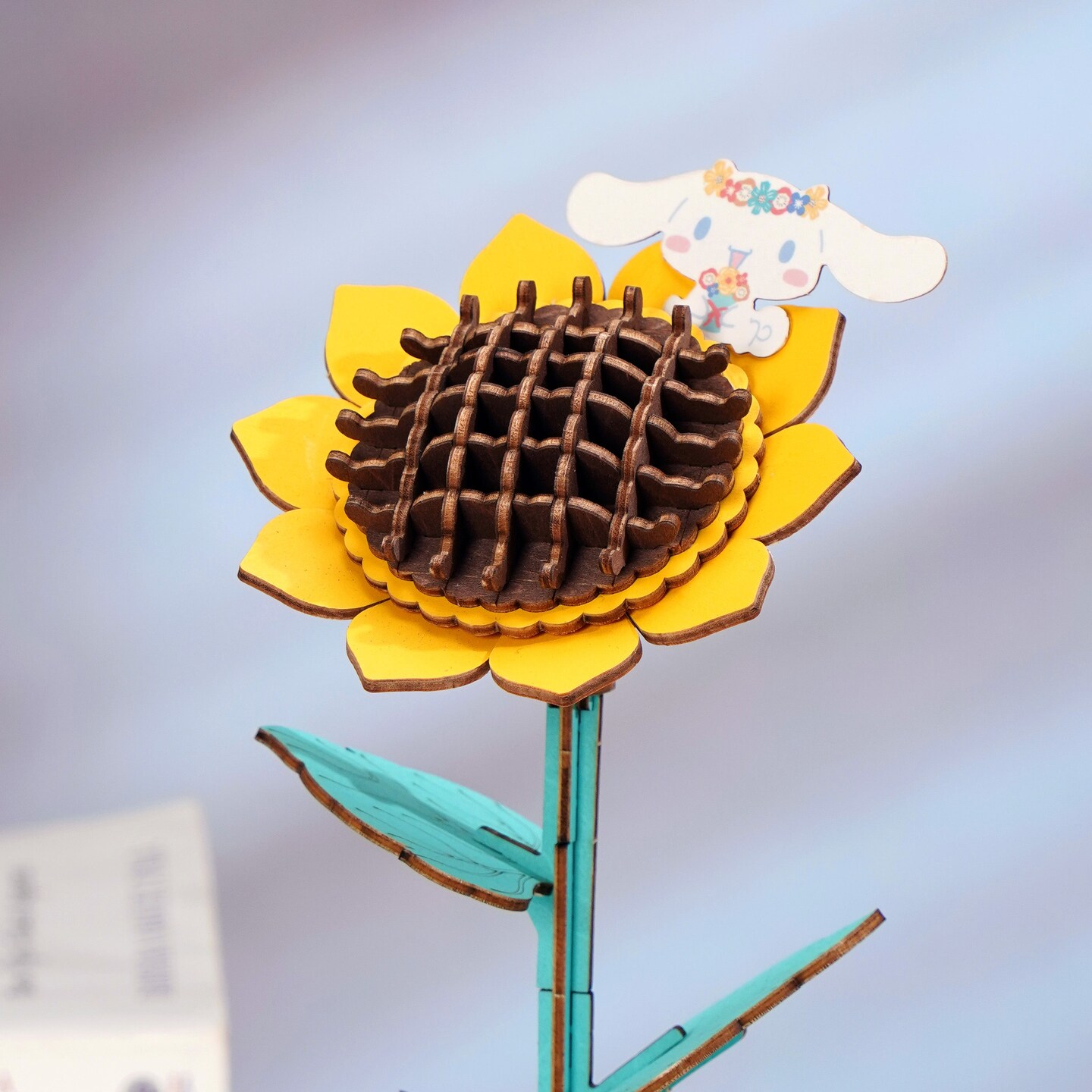 Hello Kitty® and Friends Cinnamoroll Sunflower - 3D Wooden Flower Puzzle