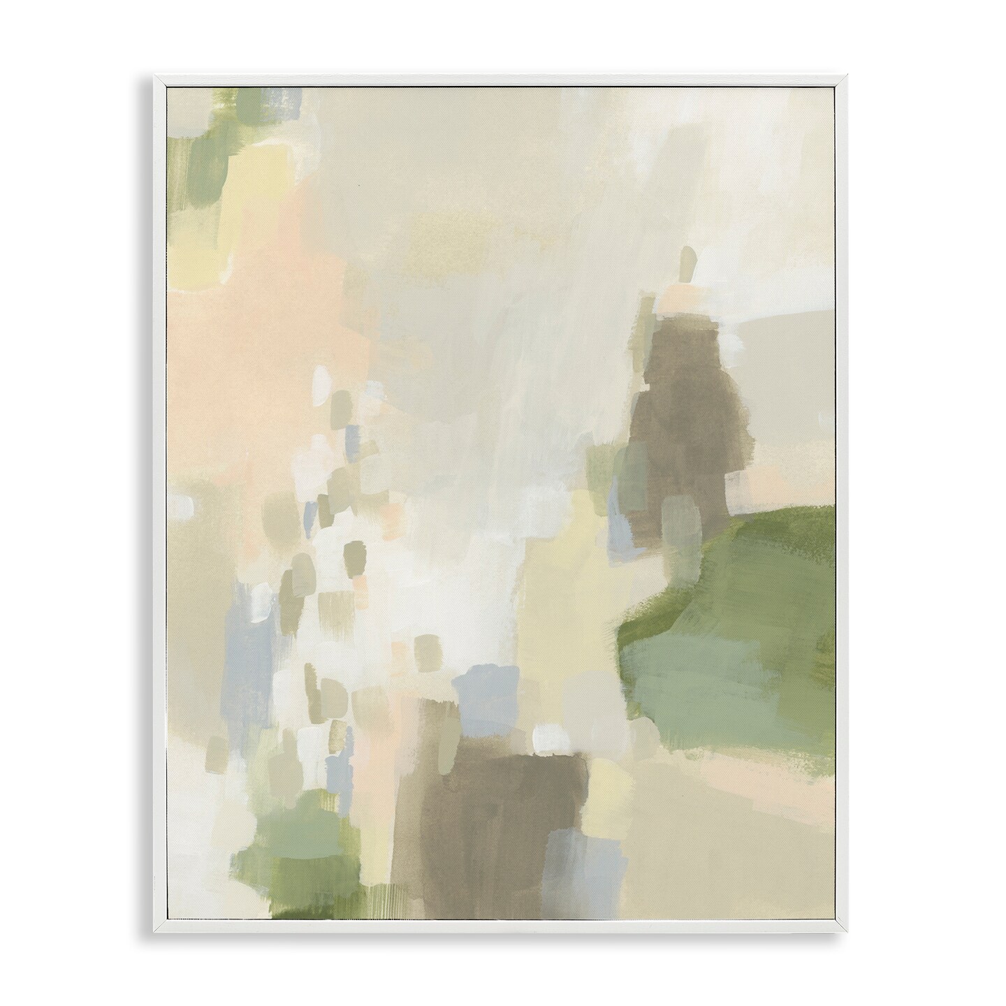 Stupell Industries Muted Beige & Green Framed Giclee Wall Art Design by Joris Hoefnagel