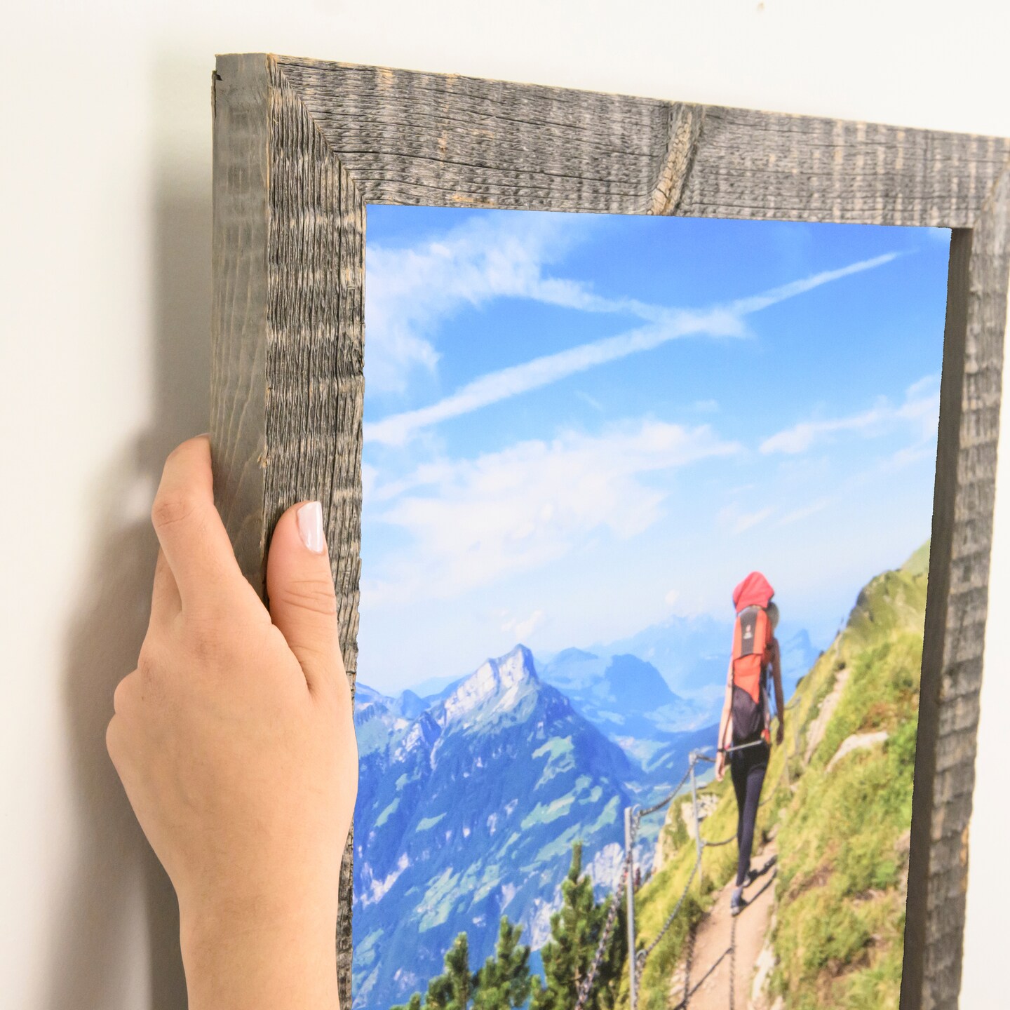 ArtToFrames 30x40 Inch Picture Frame, This 1.63 Inch Custom Wood Poster Frame is Available in Multiple Colors, Great for Your Art or Photos - Comes with Economy Acrylic and Corrugated Backing (A64AOZ)