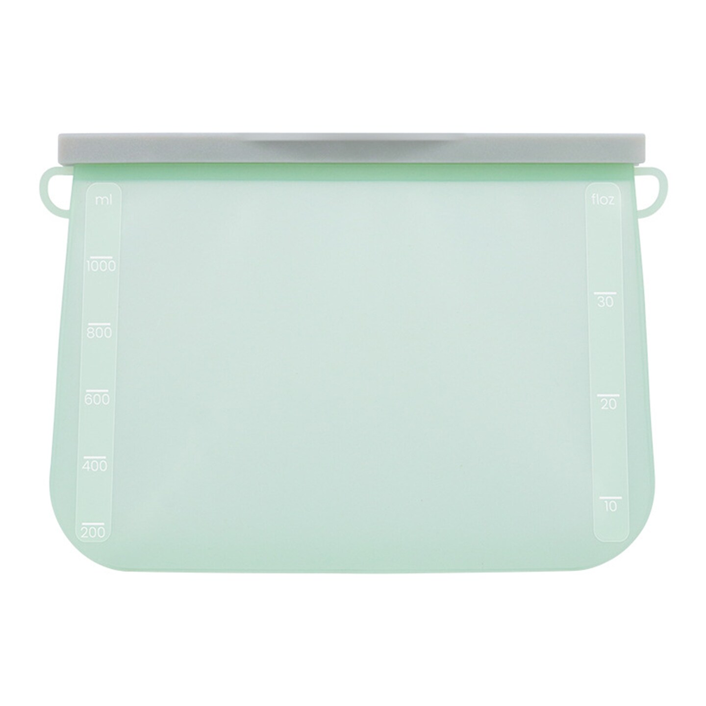 Food Storage Bag Leak-Proof Easy Seal Silica Gel Vegetable Fruit Freezer Gallon Bag For Home