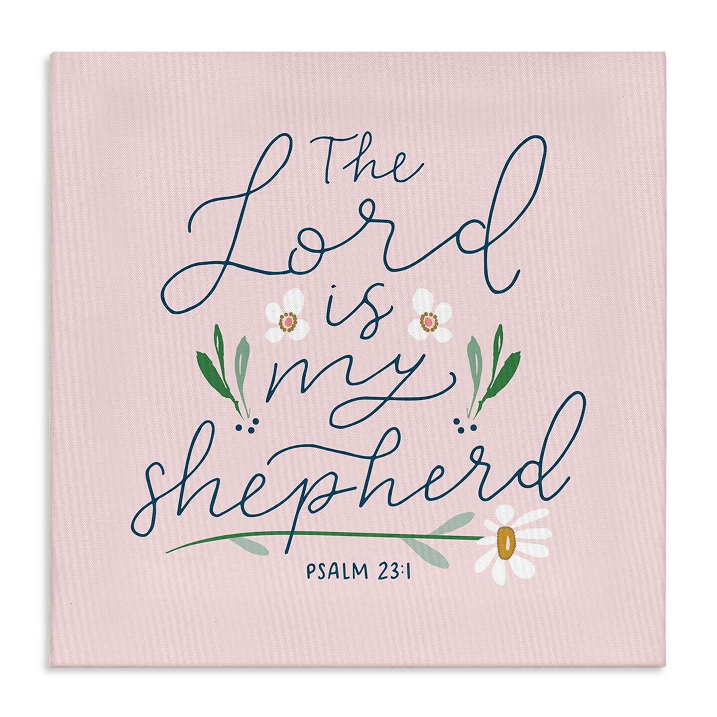Stupell Industries Lord Is My Shepherd Canvas Wall Art