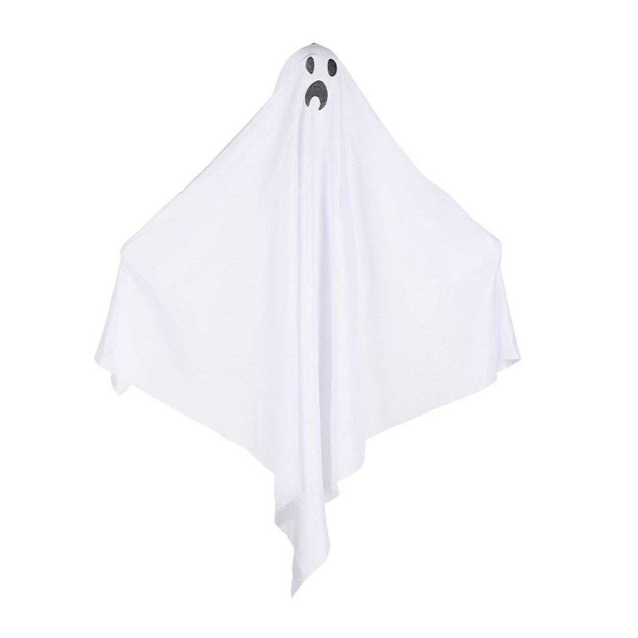 Halloween Hanging Ghost Spooky Led Light Up Battery Operated Flying Ghost Outdoor Decoration For Haunted House Party