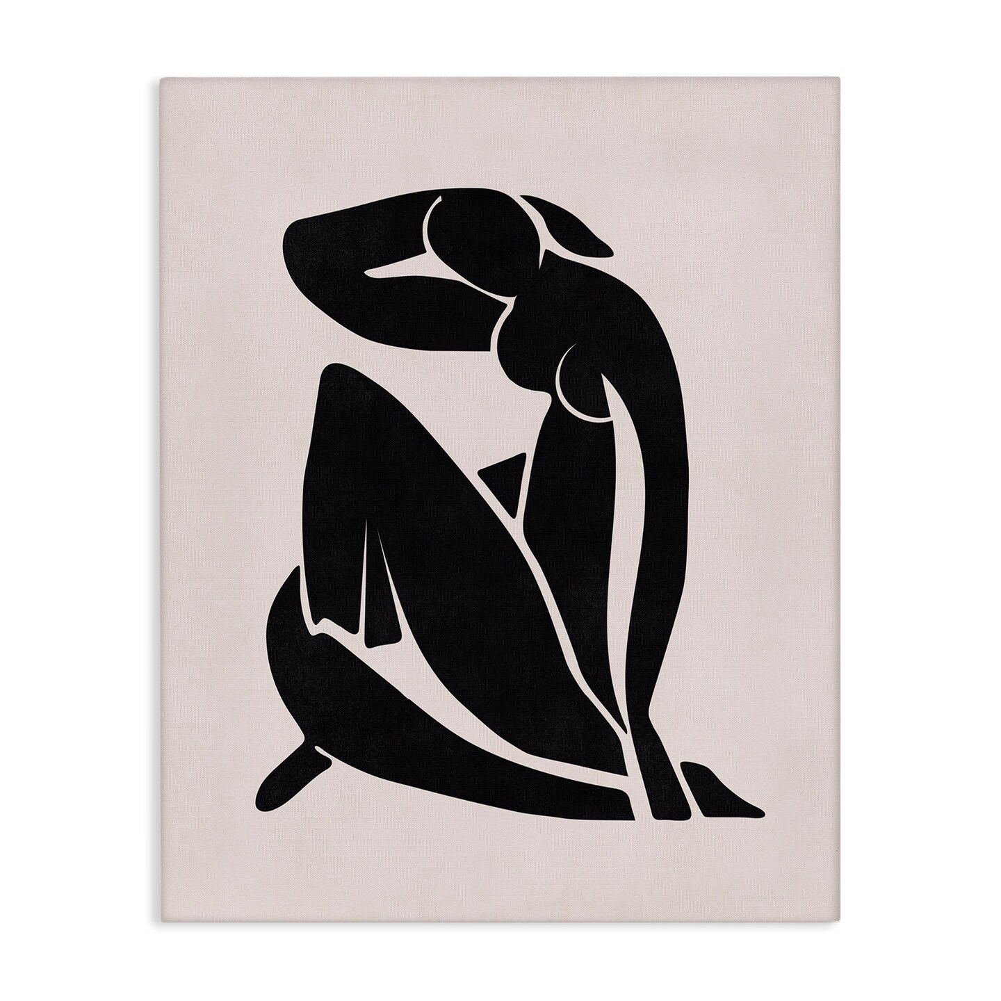 Stupell Industries Midcentury Boho Figure Canvas Wall Art Design by Nataly White
