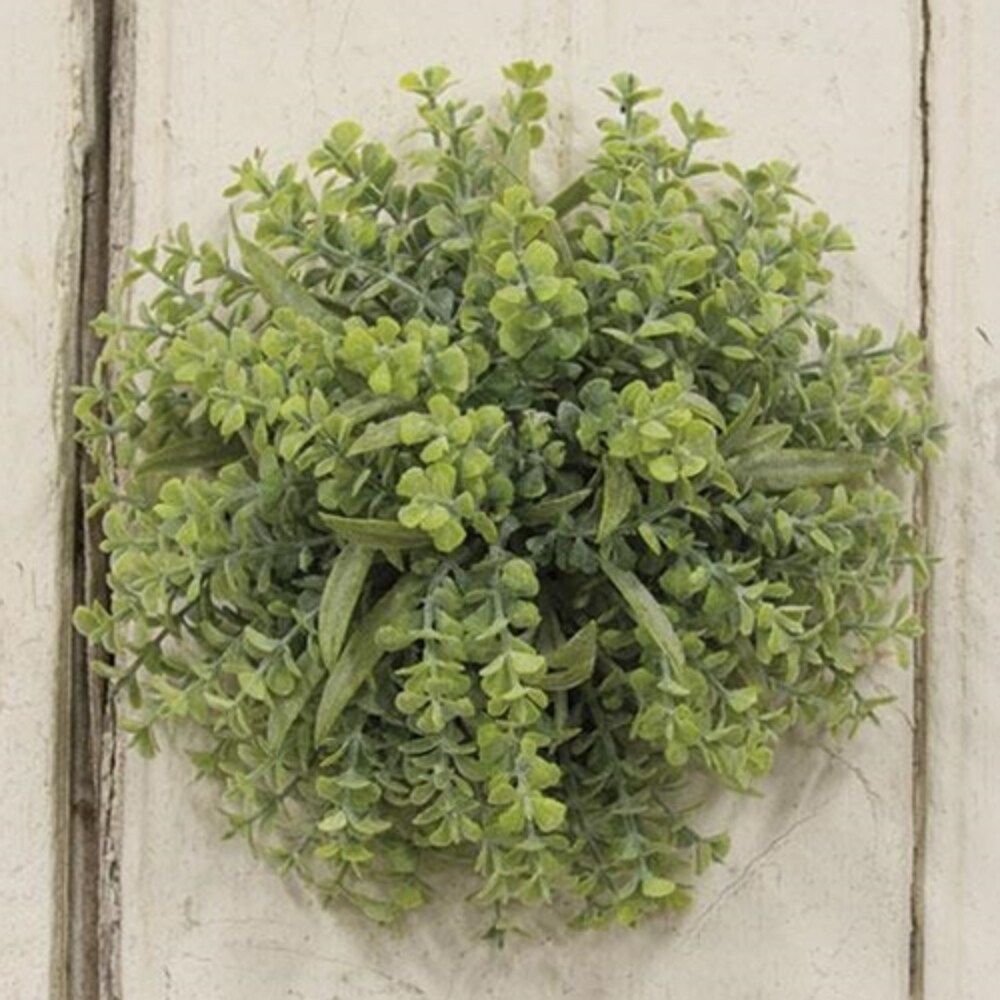 After Rain Half Sphere 9&#x22; Artificial Greenery Decor for Home Display