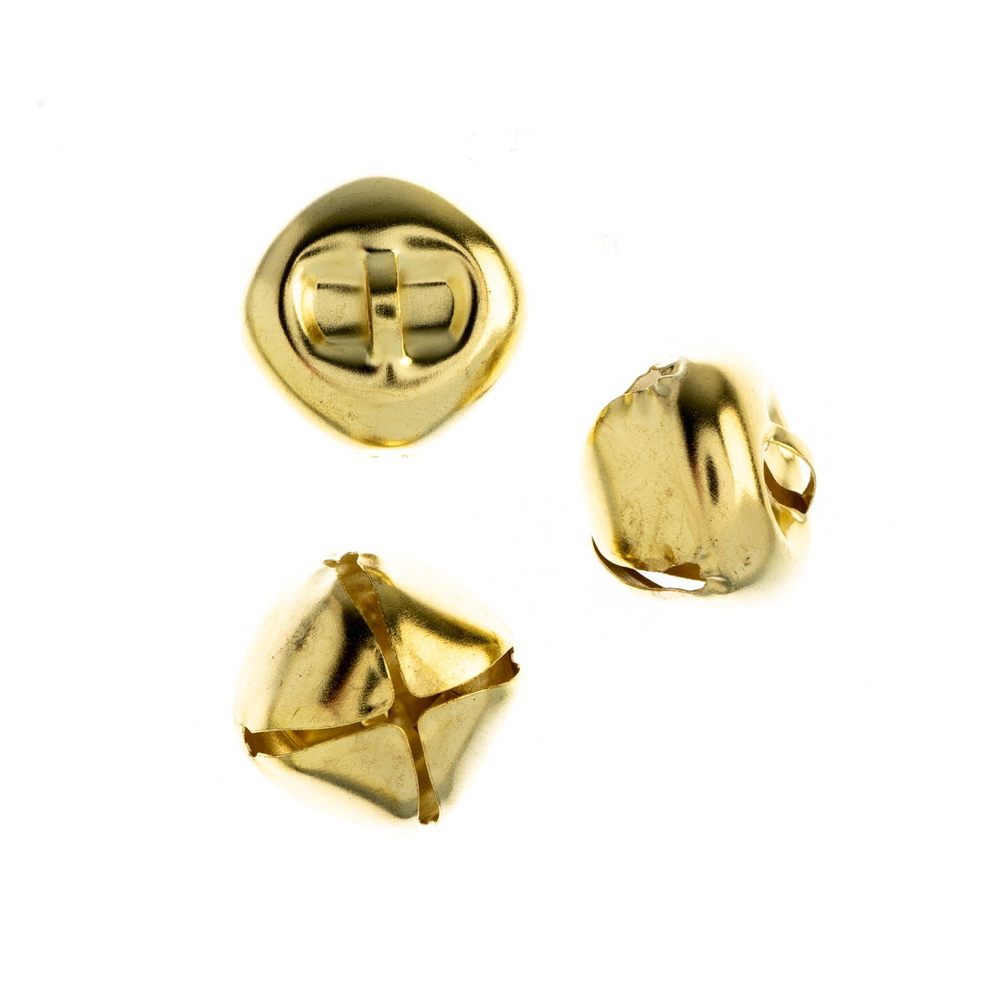 John Bead Gold Christmas Jingle Bells