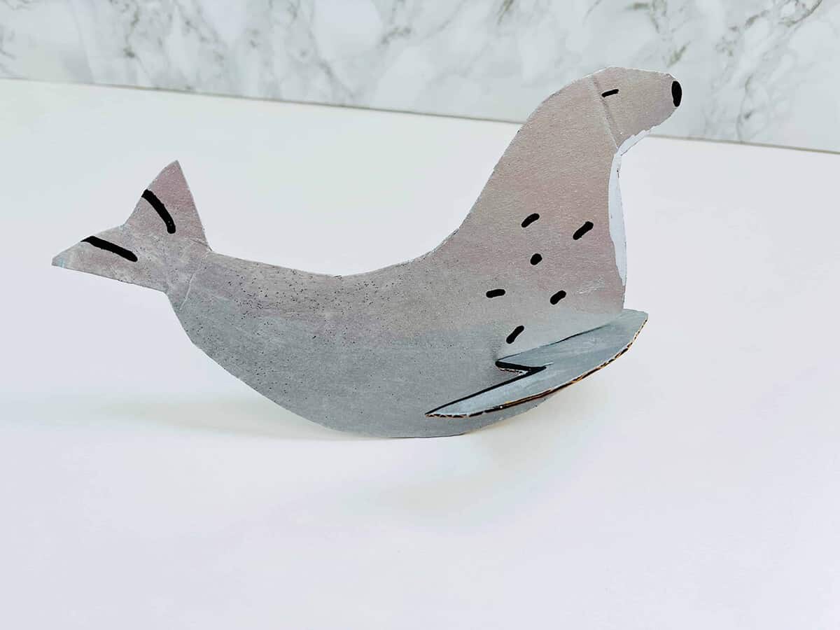Upcycled Cardboard Animal Cutouts image 4