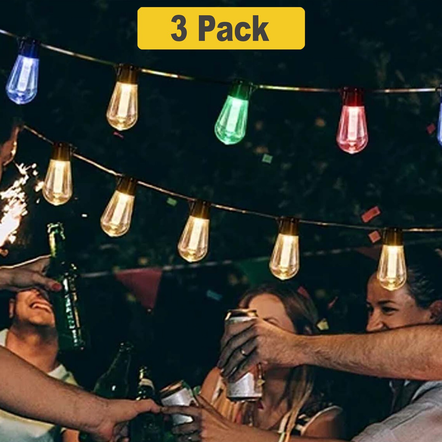 10 LED Solar String Light