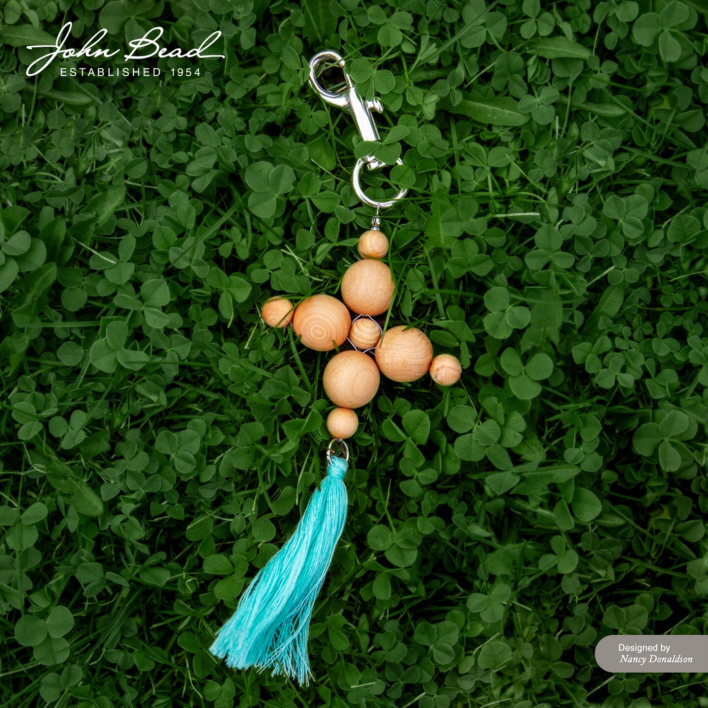 John Bead 2.25in Poly Cotton Tassels, 10pcs
