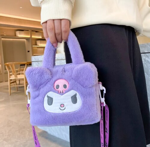Hk and friends Plush Shoulder Bag