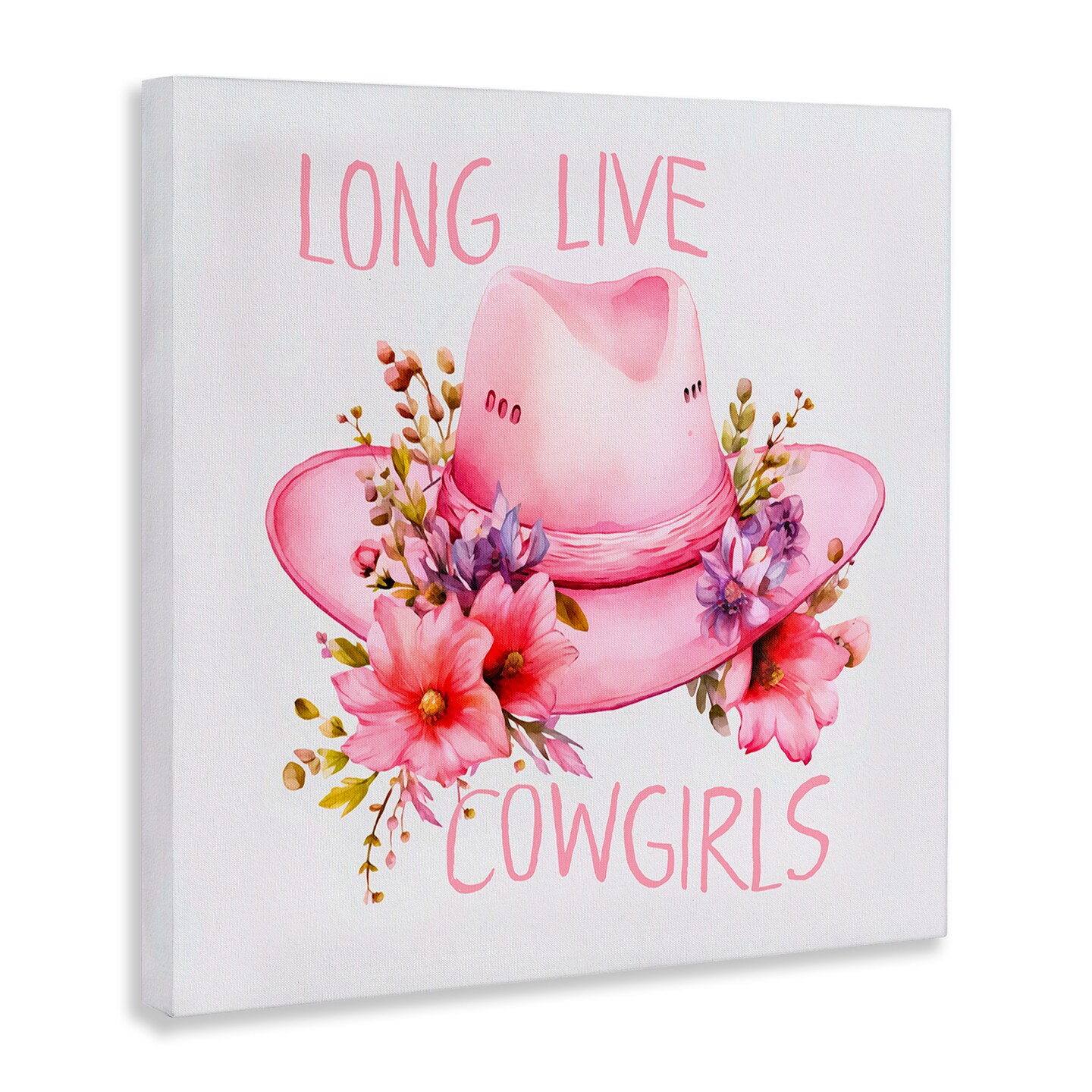 Stupell Industries Long Live Cowgirls Canvas Wall Art Design by Andrea Haase