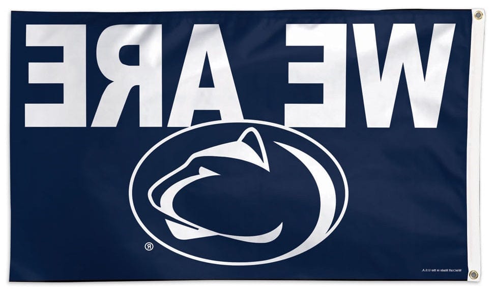 Penn State Flag 3x5 Nittany Lions We Are Slogan