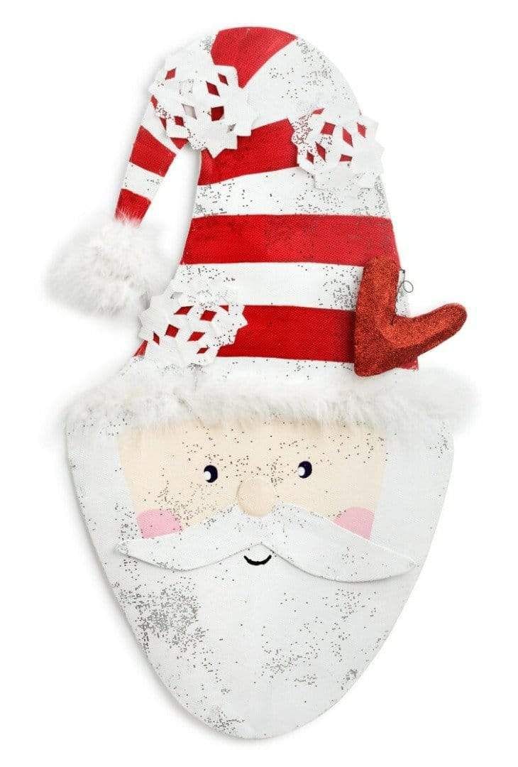 Christmas Santa Heart Door Hanger Peri Woltjer Screenings