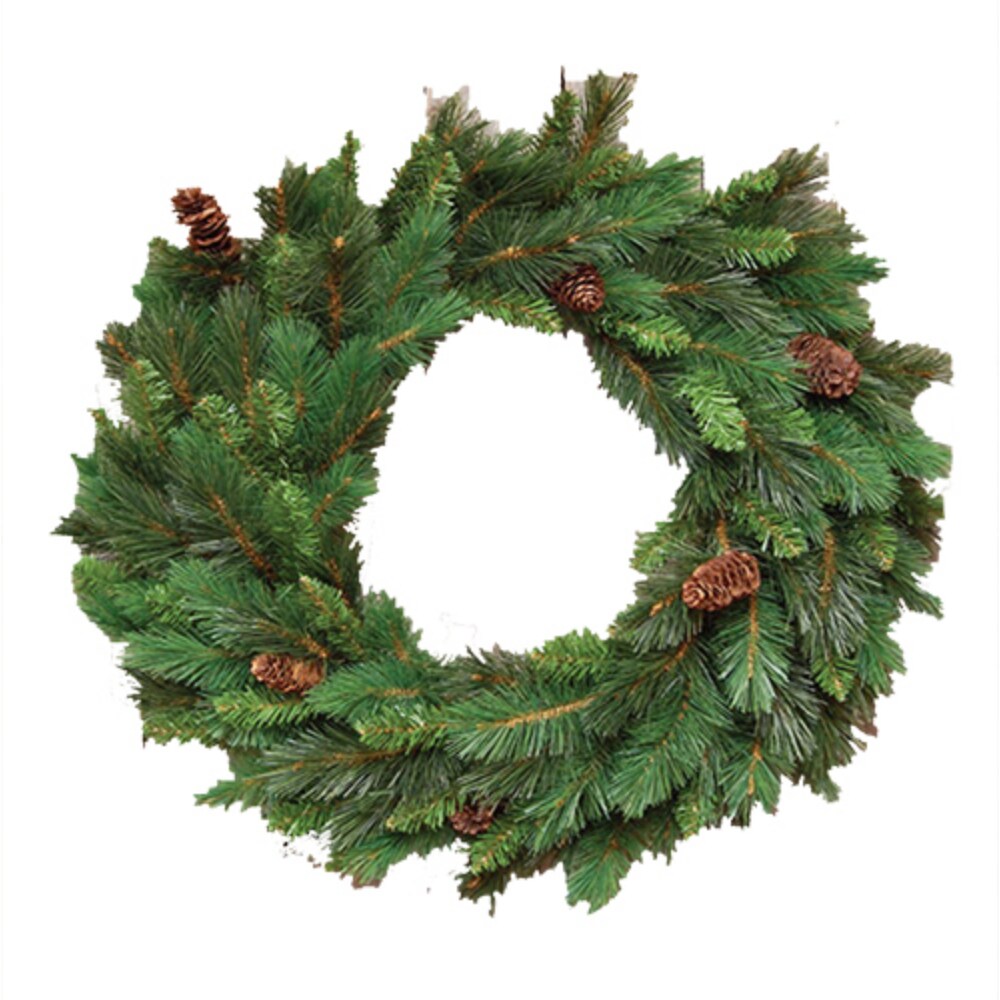 Majestic Pine Wreath 24&#x22;