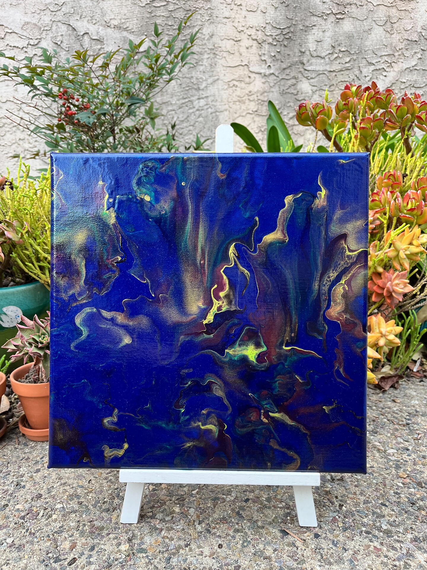 Vibrant Fluid Acrylic Art – 12