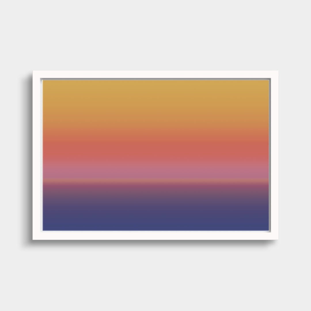 Sky Art Print, Horizon, Size: 12x18 Inches, Model: Enhanced Matte
